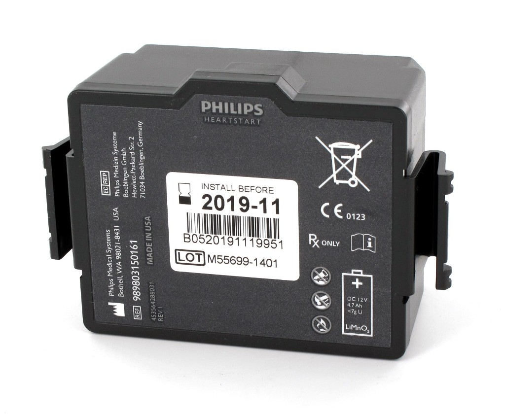 Batterie défibrillateur Batterie Philips HeartStart FR3 compatible HeartStart FR3