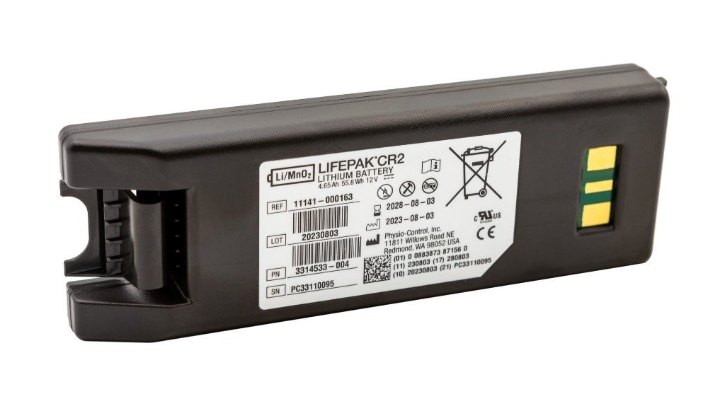 Batterie défibrillateur Batterie Physio Control Lifepak CR2 compatible Lifepak CR2