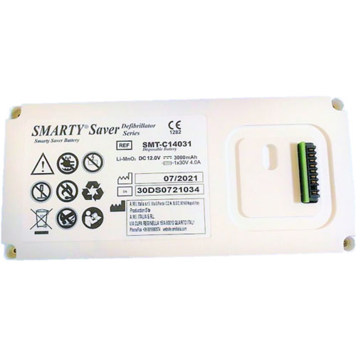 Batterie défibrillateur Batterie Smarty Saver / Plus / GEO compatible Smarty Saver SM1 / SM5