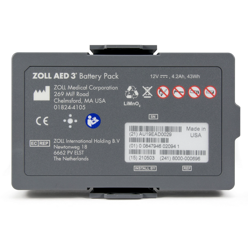 Batterie défibrillateur Batterie AED 3 Lithium compatible AED 3