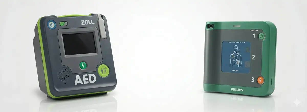 Différence entre DAE automatique et DSA semi-automatique