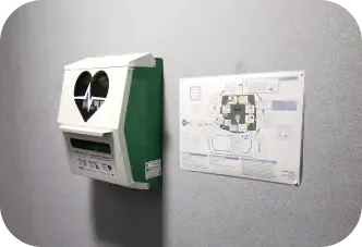 Boitier mural de Défibrillateur 