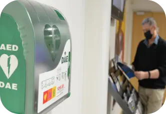Défibrillateur en entreprise