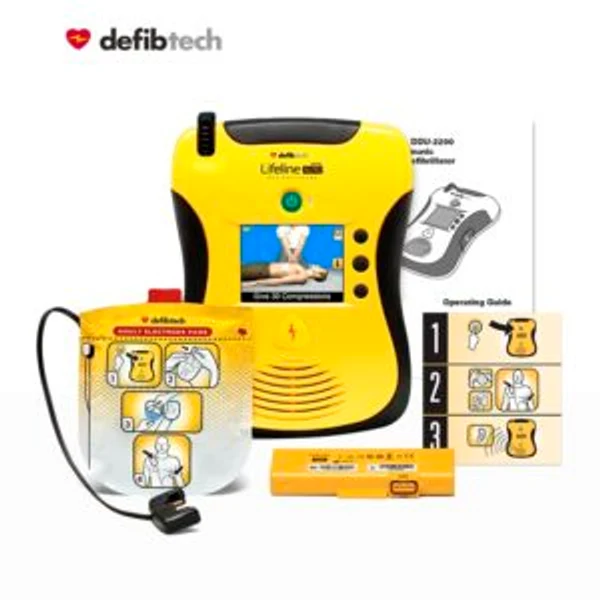 Défibrillateur Defibtech Lifeline View DDU-2300 écran vidéo couleur