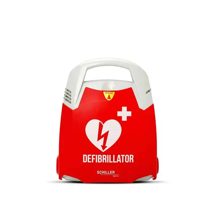 Défibrillateur Schiller FRED PA-1 DAE automatique fabriqué en Suisse