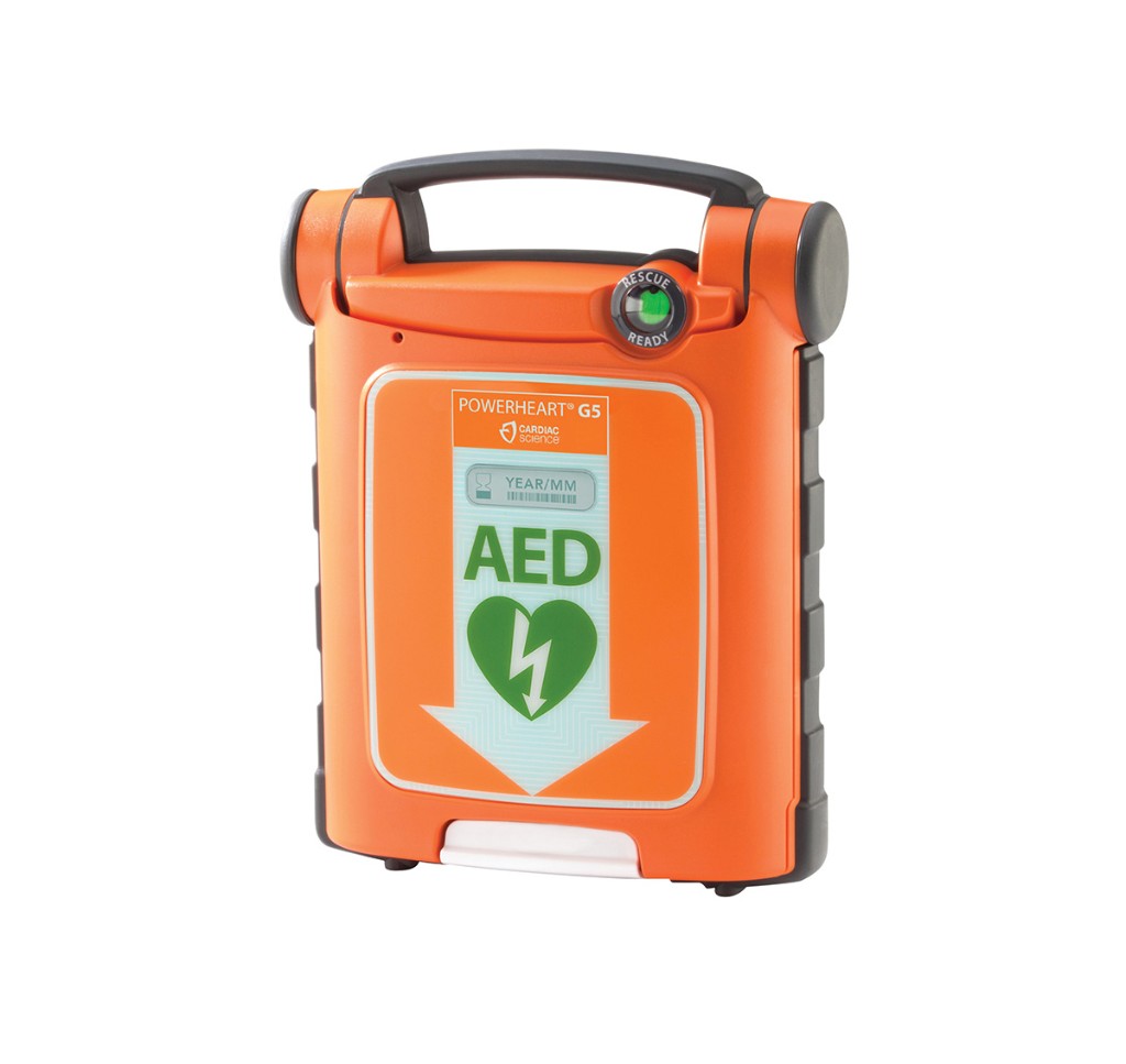 Défibrillateur Cardiac Science Powerheart G5 DAE capteur RCP