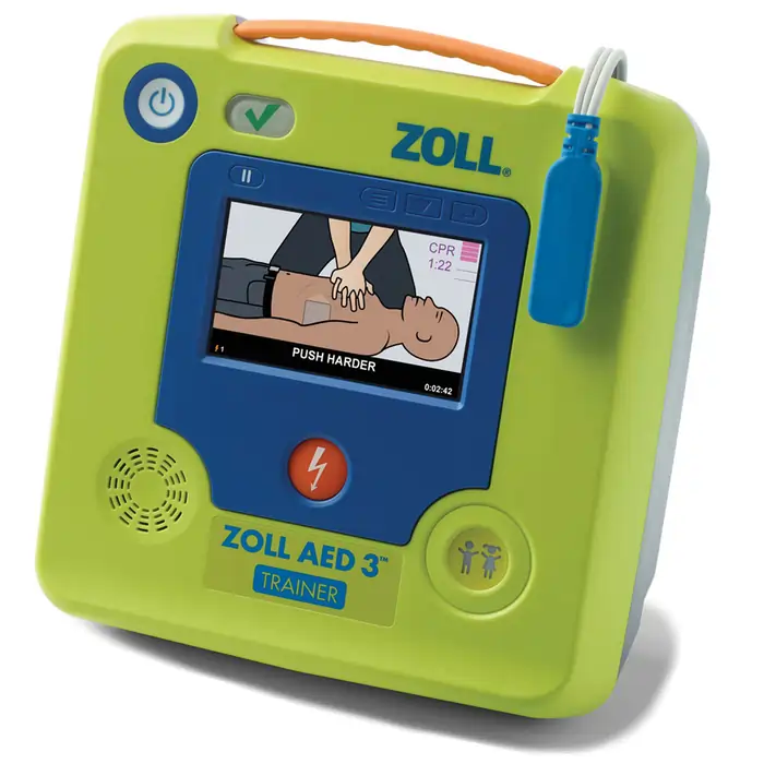 Défibrillateur ZOLL AED 3 semi-automatique avec écran tactile couleur