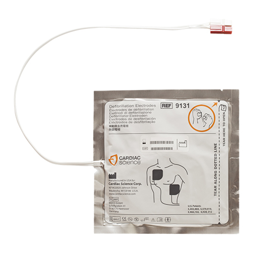 Électrode défibrillateur Électrodes adulte Powerheart G3 compatible Powerheart G3 / G3+ / G3 Elite / G3 Pro