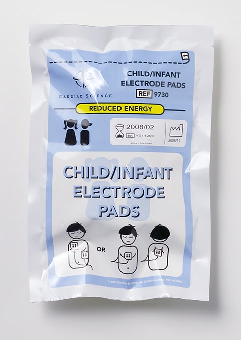 Électrode défibrillateur Électrodes pédiatriques Powerheart G3 compatible Powerheart G3