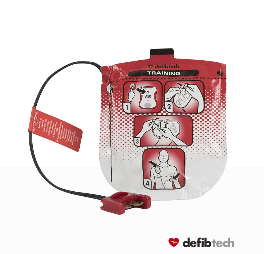 Électrode défibrillateur Électrodes adultes Defibtech Lifeline compatible Lifeline