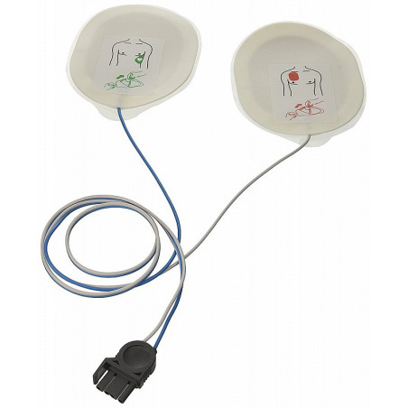 Électrode défibrillateur Électrode universelle adulte/enfant iAED S1 compatible iAED S1 (Pack Standard & COM IoT)