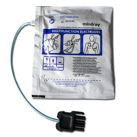 Électrode défibrillateur Électrodes BeneHeart série C / D1 / D3 / D6 compatible BeneHeart C / D1 / D3 / D6