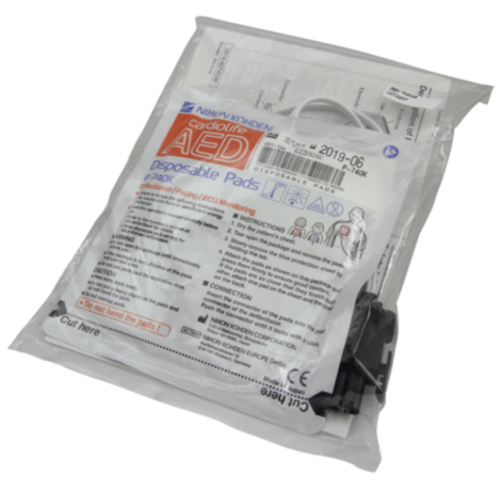 Électrode défibrillateur Électrodes Nihon Kohden Cardiolife compatible Cardiolife