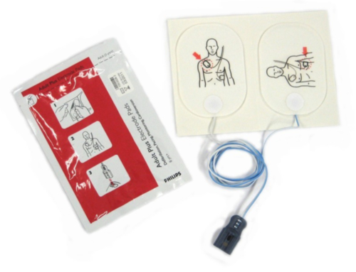 Électrode défibrillateur Électrodes Philips HeartStart FR2 compatible HeartStart FR2