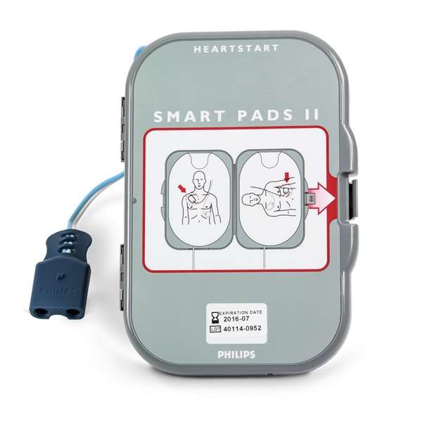 Électrode défibrillateur Électrodes adultes Philips FRX compatible HeartStart FRX