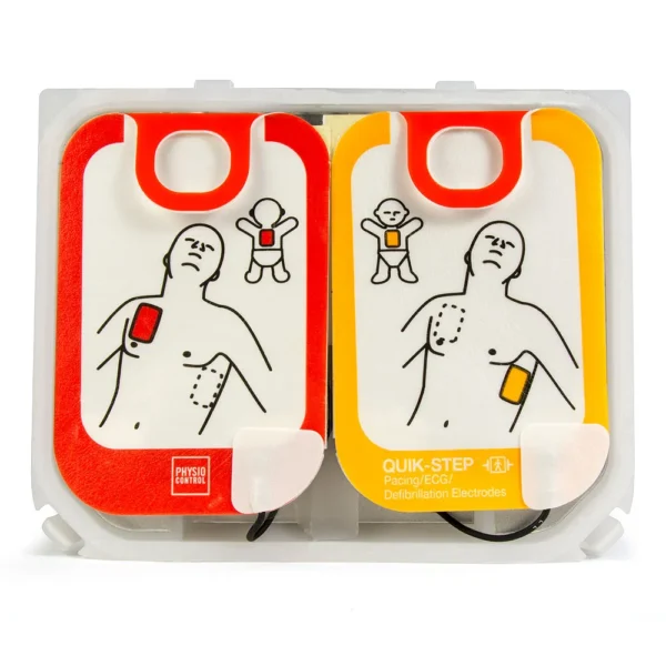 Électrode défibrillateur Électrodes Quik Step adulte Lifepak CR2 compatible Lifepak CR2