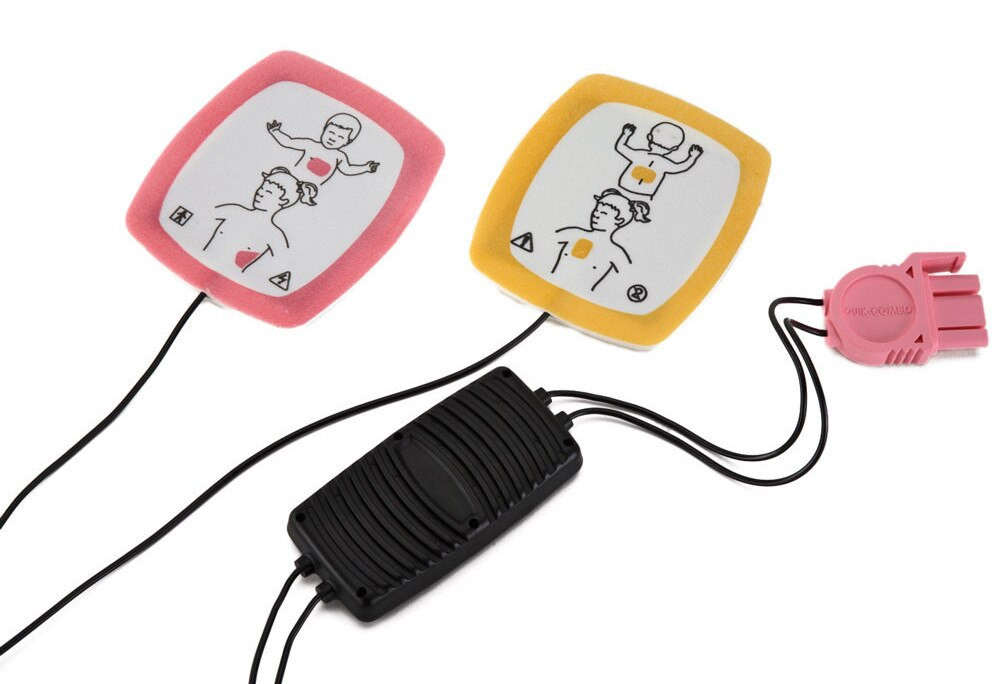 Électrode défibrillateur Électrodes pédiatriques Lifepak compatible Lifepak CR+ / 1000 / 500