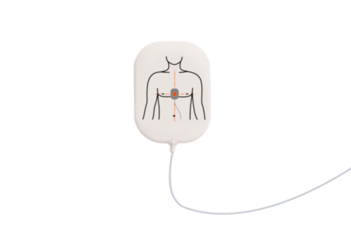 Électrode défibrillateur Électrode unique Primedic myPAD avec CPR compatible HeartSave myPAD