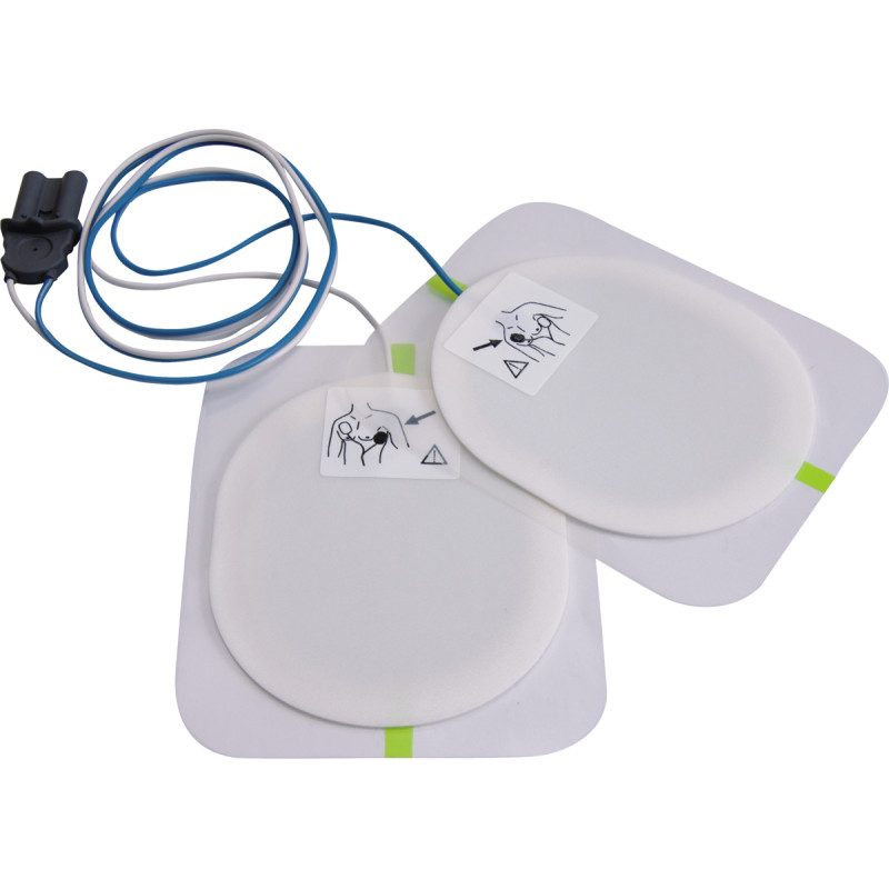 Électrode défibrillateur Électrodes adulte pré-connectées Saver One compatible Saver One