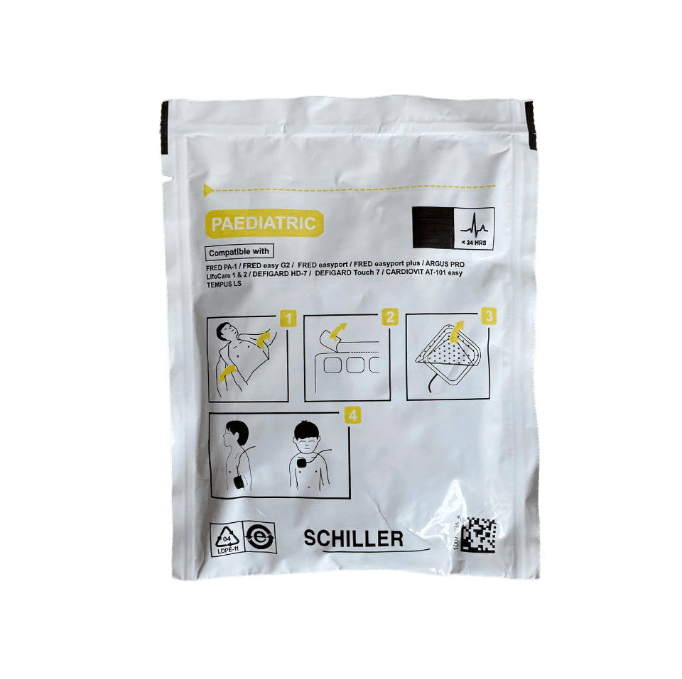 Électrode défibrillateur Électrodes pédiatriques FRED PA-1 / Easyport compatible FRED PA-1 / Easyport