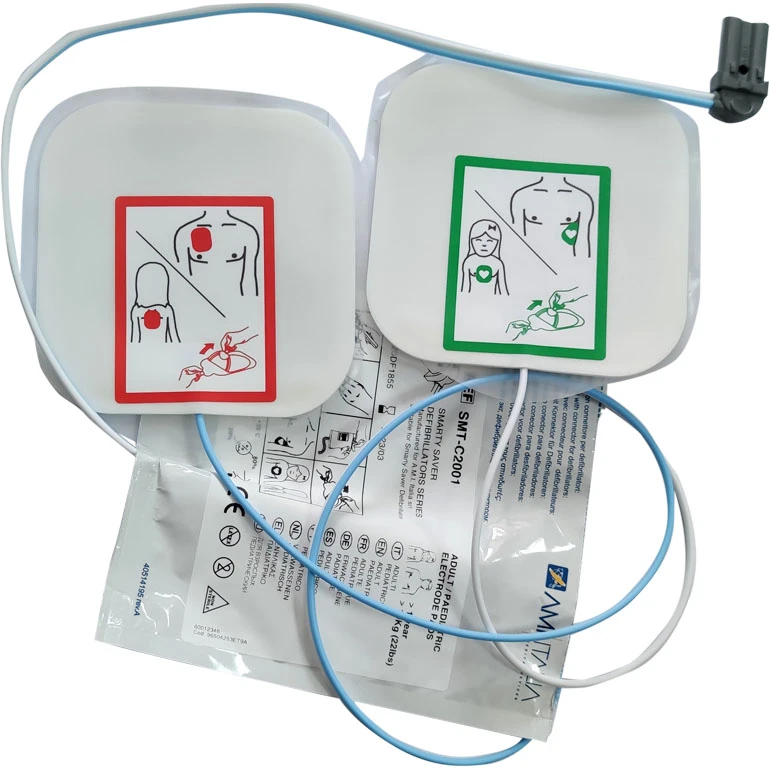 Électrode défibrillateur Électrode unique Smarty Saver / Plus / GEO compatible Smarty Saver SM1 / SM5