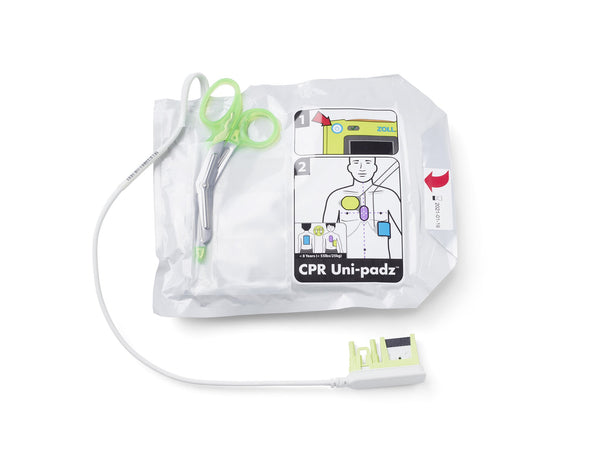 Électrode défibrillateur ZOLL AED 3 CPR Uni-Padz (adulte) compatible AED 3