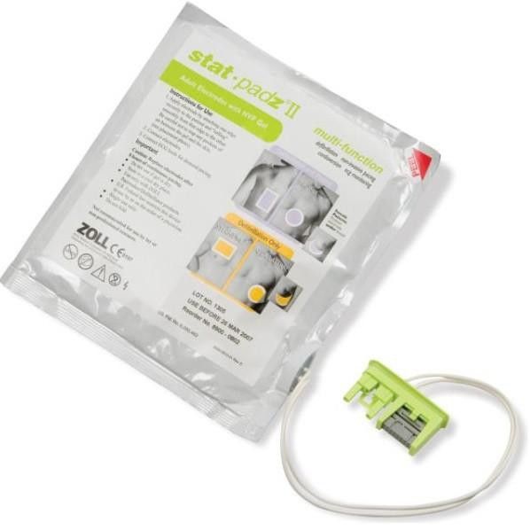 Électrode défibrillateur ZOLL Stat-Padz II adultes compatible AED Plus / AED Pro
